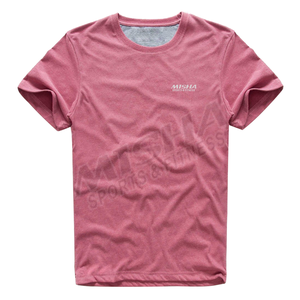 Camiseta de Alta Calidad con Cuello Redondo, Informal, Colorida, de Spandex y Poliéster, Tejida, de Secado Rápido y Transpirable, al por Mayor, Último Diseño, Talla Grande - Product Image 6
