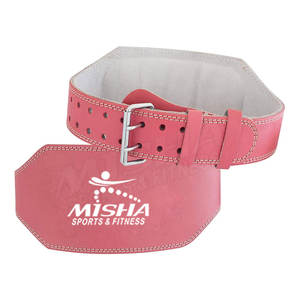 Ceinture d'haltérophilie en cuir durable de haute qualité pour le maintien et la protection de la taille - Product Image 1