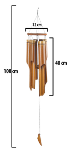 Best Priced Outdoor Home <b>Decor</b> Popular Memorial Wind Chime <b>Bird</b> Hanging From Bamboo for Outdoor Use - Product Image 4