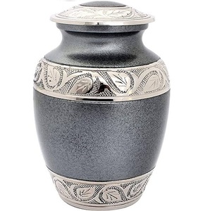 Engraved <b>Keepsake</b> Black Marble Urn New Arrival Metal Engraved <b>Pet</b> Urn for Cheap Price Discount on Metal <b>Pet</b> <b>Ash</b> Urns Bulk Order - Product Image 1