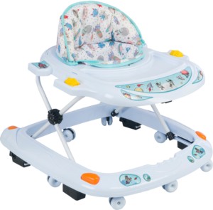New Trendy 3-in-1 Folding Baby <b>Walker</b> with 8 Wheels 6-36 Months Soft <b>Learning</b> Plastic Toys Musical & Light Options Wholesale - Product Image 3