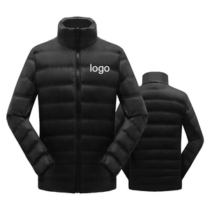 Doudoune réversible personnalisé meilleure qualité promotionnel mode brillant manteau d'hiver hommes Puffer doudoune - Product Image 1