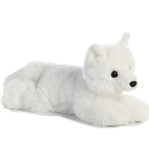Campione gratuito CE EN71 ASTM CPSIA farcito volpe peluche personalizzato giocattoli animali peluche volpe bianca per ragazze peluche carino volpe bianca - Product Image 2