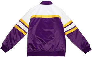 Chaqueta de satén con logotipo personalizado para hombre, chaqueta de chenilla bordada con cuello levantado, diseño de béisbol universitario, informal, venta al por mayor, sublimación de invierno - Product Image 4