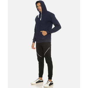 Logo personnalisé bandes latérales hommes survêtement hommes survêtement jogging polaire costume joggeurs pantalon survêtement/streetwear - Product Image 5