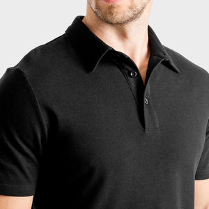Wholesale short sleeve OEM plain golf polo <b>shirt</b>, custom printing logo design blank - Product Image 5
