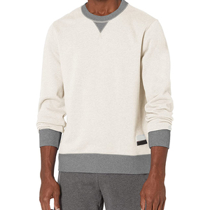 Sweat-shirts décontractés pour hommes, fabriqués sur mesure en usine, col rond uni, tailles XL à 6XL, vente en gros, pull en polaire, broderie, streetwear, écologique - Product Image 4
