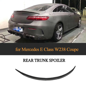 Rear Trunk Spoiler <strong>Wing</strong> Lip for Mercedes Benz E-Class Coupe C238 Carbon Fiber 2017-2019 - Product Image 2