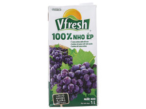 Caja y botella de zumo de uvas VFresh 1L de calidad superior de Vietnam al por mayor, Envasado de puré con sabor - Product Image 3