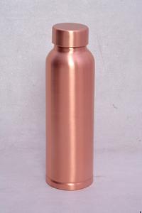 Bouteille d'eau en cuivre pur de haute qualité Bouteilles de stockage de mariage de l'Inde disponibles en différents styles avec emballage Premium - Product Image 3