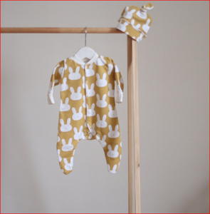 Arroz 100% Organic ottotton Aby THES lothes omper con ooot y mano Fo ababy irirl t fforsible - Product Image 1