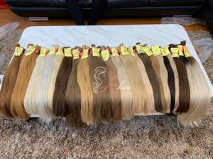 Venta caliente Remy virgen 100% extensiones de cabello humano cabello de lujo color rubio cabello eslavo - Product Image 4