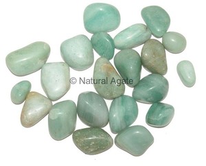 Piedras de Ágata Verde Aventurina Natural Pulimentadas y Rodadas, Piedras Preciosas de Forma Libre, Cristales - Product Image 1