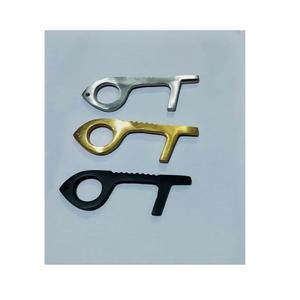 Abridor de puerta sin contacto de Metal, elegante, hecho a mano, color dorado y negro, diseño elegante, precio al por mayor - Product Image 4