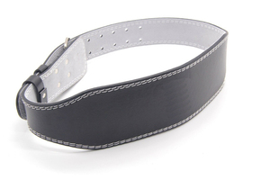 Super Quality Leather <b>Weight</b> Lifting <b>Belt</b> with Buckle Custom Logo Gym Training Back Support Hot Sale - Product Image 2