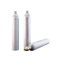 Tanque de CO2 de Alta Presión de Aluminio de 0.6L, Fabricado en Taiwán, con Válvula para Máquina de Refrescos