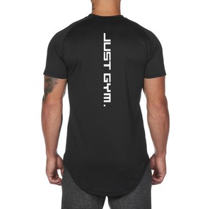 Ropa Deportiva de gimnasio para hombre, camiseta de entrenamiento para hombre, camiseta personalizada a granel con estampado de Color y diseño, venta al por mayor - Product Image 2