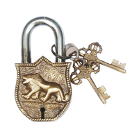 Fournisseur indien de serrures de chameau en laiton antique, vente en gros de cadenas et de clés en laiton vintage, fournisseurs en Inde