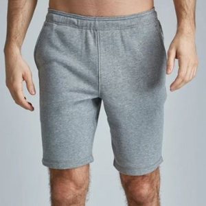 Shorts de gymnastique personnalisés de haute qualité pour hommes 100% coton Bermuda avec fermeture à glissière décoration respirante fermeture à cordon pour les sports de loisirs - Product Image 5
