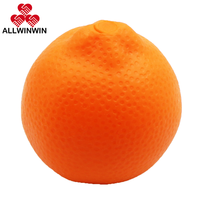 ALLWINWIN HEB05 Ballon d'exercice pour les mains - Orange TPR Anti-stress Squishy Squeeze Fidget