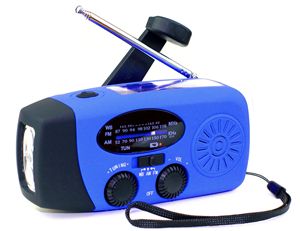 Khẩn Cấp Năng Lượng Mặt Trời Hand Crank Đài Phát Thanh Torch Power <span class=keywords><strong>Charger</strong></span> Động Đất Survival Kits - Product Image 2