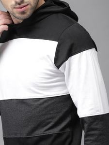 เสื้อฮู้ดแบบสวมศีรษะสำหรับผู้ชายและผู้หญิง,เสื้อมีฮู้ดผ้าฝ้าย100% ไซส์ใหญ่พิเศษแบบเฉพาะปี500gsm พิมพ์ลายปักโลโก้ - Product Image 3