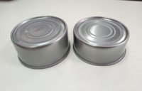 Vente en gros de boîtes de conserve rondes en acier sans étain de qualité alimentaire Canpac avec impression CMYK 4-6 couleurs, capacité 70M+, exportées du Vietnam