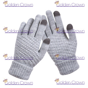 ร้อนขายตลกฤดูหนาว Unisex อุ่นอะคริลิถักถุงมือมายากล - Product Image 5