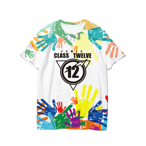 Custom <b>Tee</b> Shirts Printing Sublimation Unisex <b>White</b> Cotton Polyester Oversize Blank Plus Size Men'S T-Shirts - Product Image 6