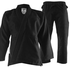 Uniformes de jiu jitsu brasileños, color negro, hecho a medida, material de alta calidad disponible para logotipos y parches personalizados, GUIs - Product Image 2