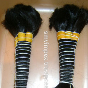 Cabello a granel único sin procesar de alta calidad 100% textura natural y color natural cabello humano 100% pelos crudos naturales - Product Image 1