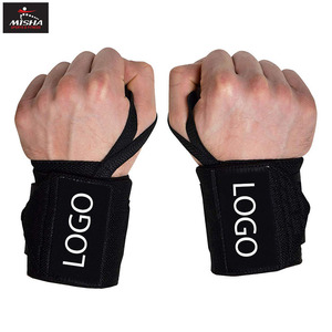 Logo personnalisé bodybuilding poignet personnalisé support de poignet Sport Enveloppements - Product Image 3