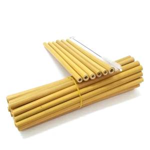 Pajitas/pajitas de bambú hechas a mano, respetuosas con el medio ambiente, de bambú/bambú, hechas de bambú de alta calidad, en Vietnam - Product Image 3
