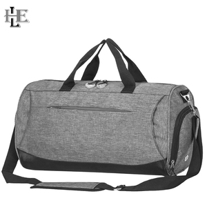 Vente en gros de sac polochon en nylon à double usage avec logo personnalisé sac de sport et de voyage étanche pour l'extérieur - Product Image 3