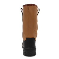 Chaussures de sécurité Uvex antidérapantes à embout d'acier, bottes de travail en cuir imperméables