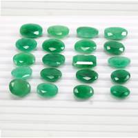 Émeraude verte naturelle de la mine de Sapota, pierre précieuse économique, taille libre pour la fabrication de bijoux, bijoux fins personnalisés