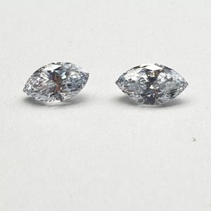 Diamant blanc 0.90 à 0.99 Carat VVS clarté poli D E F couleur taille Marquise forme fantaisie bijoux en diamant fabriqués en laboratoire - Product Image 1