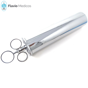 Seringue chirurgicale d'enlèvement de cire d'oreille d'instruments d'acier inoxydable vétérinaire pour le diagnostic - Product Image 5