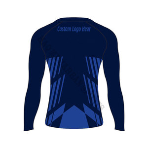 OEM unisex de alta calidad de impresión por sublimación BJJ Rash Guard fabricante - Product Image 2
