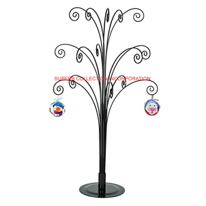 Ornamento de Navidad personalizado de Metal brillante, soporte de exhibición colgante, superventas y de alta calidad - Product Image 2