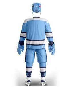 Camiseta de Hockey sobre hielo 100% poliéster, Jersey Reversible personalizado con cualquier logotipo - Product Image 2