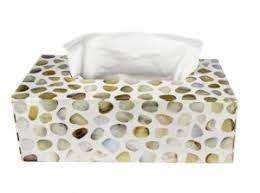 High Quality Mother of Pearl Tissue Box Home Wholesale Custom Hand Crafted Premium Quality Customized Logo Handmade - Product Image 4