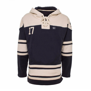 เสื้อแจ็กเก็ตมีฮู้ดสำหรับเล่นฮ็อกกี้น้ำแข็งดีไซน์แบบกำหนดได้เอง2023การฝึกอบรมแบบทีม - Product Image 3