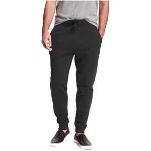 Pantalon de survêtement en tissu extensible de haute qualité pour hommes pantalon de jogging léger brodé grandes poches méthode de tissage non tissé taille basse - Product Image 1
