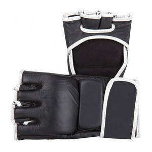 2022 vente chaude professionnel MMA / Muay Thai gant demi-doigts combat sparring gants OEM/ODM accepté - Product Image 6