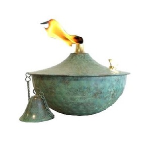 โคมไฟน้ำมันทองแดงคุณภาพสูงดีไซน์ล่าสุดโคมไฟทองแดงสีโรสโกลด์สำหรับใช้ในสวน - Product Image 2