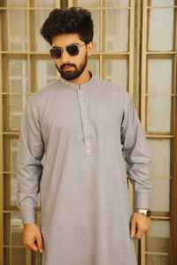 Último Modelo de Shalwar Kameez Étnico de Algodón para Hombre, Estilo Pakistaní, Diseño Indio, Atuendo de Boda para Adultos, Marca IMPEXPO - Product Image 2
