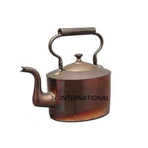 กาน้ำชาขนาดใหญ่ราคาถูก,กาน้ำชาดีไซน์โบราณชากาแฟกาน้ำร้อนหม้อน้ำทองแดง - Product Image 3