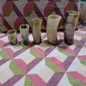 Vaso de chupito de cuerno de buey/Copa de cuerno de beber Vikingo, copa de vino de chupito - Product Image 4