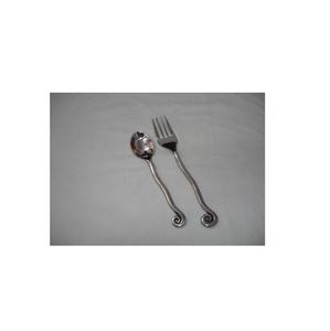 Ensemble de couverts de luxe indien fait main, très vendu, en acier inoxydable, avec polissage brillant/placage nickel, couverts de mariage - Product Image 1